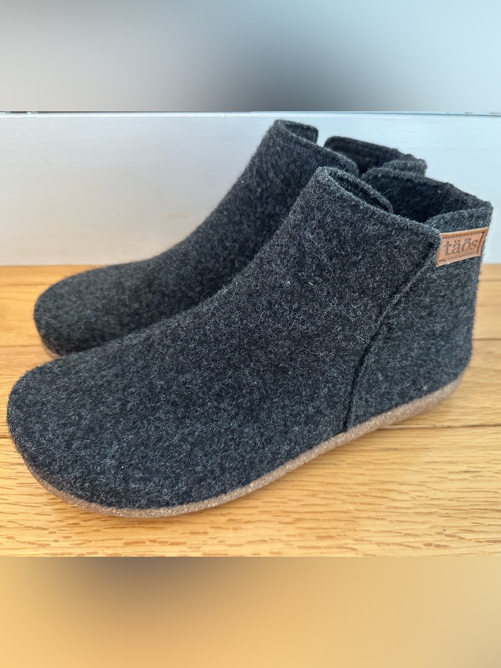 Taos Good Wool bootie grey black 40 ankle boot
